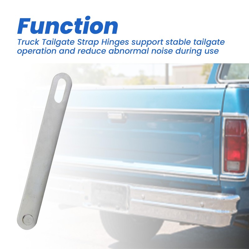 ECOMARK Truck Tailgate Strap Hinges Fit for Chrysler Dodge Ram