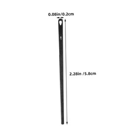 DOITOOL 2Pcs Leather Needles for Sewing Machine Durable Steel Lacing Needles for Leather Crafts Single Double Versatile Tools