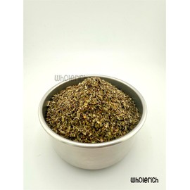 Dried Basil 100g | Wholerich Foods | Aromatic Sweet Basil Leaves for Cooking, Pasta, Pizza, Sauces & Mediterranean Dishes
