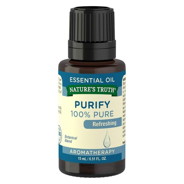 Nature's Truth Essential Oil, Purify 0.51 oz (Pack of 2)
