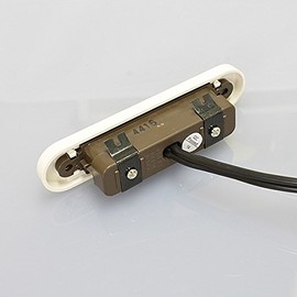 Noah NC-1522 Furniture Outlets (for Fixtures), 2 Outlet Sliding Outlets, White, VFF Cord 6.6 ft (2 m), One-touch Type, Up to 1500W, White