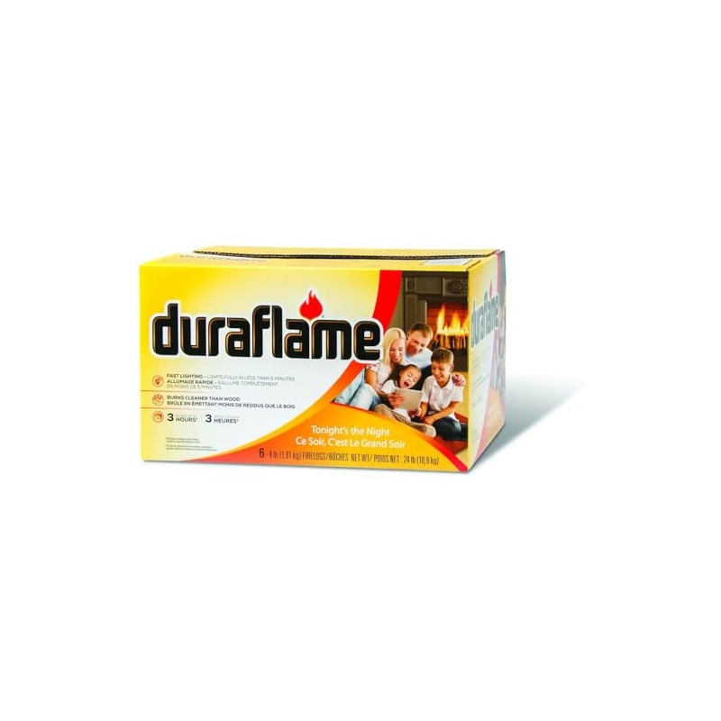 duraflame 4Lb Fr/Eng Firelog