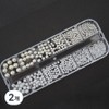 Nail Deco Nail Pearl 12 Set - 1 Half Pearl Pearl Ball, 2 Pieces, 1. Pearl Mix T516 / 네일데코 네일진주 12세트-1 반진주 진주볼, 2개, 1.진주혼합 T516