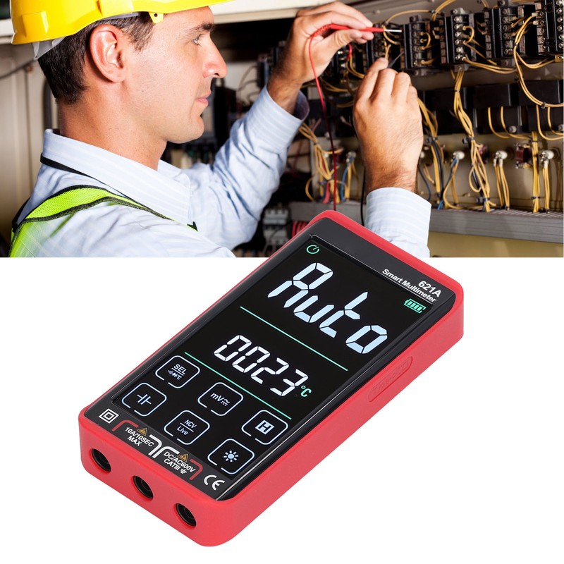 Digital Multimeter Kit Smart Touch Screen Rechargeable Large Screen High