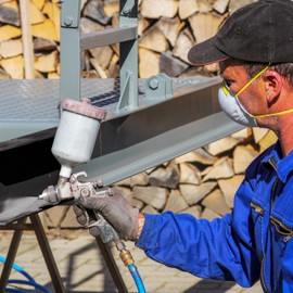 Custom Shop Premium High Build Black Acrylic Lacquer Primer Surfacer, 1 Gallon - Fast Filling, Drying, Easy Sanding, Excellent Adhesion, Apply Over Metal Steel, Body Filler Putty Automotive Industrial