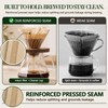 320 Count #4 Cone Coffee Filters for 8-12 Cup Drip