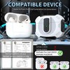 RFUNGUANGO for AirPods Pro 2nd Generation Case Cover with Cleaner