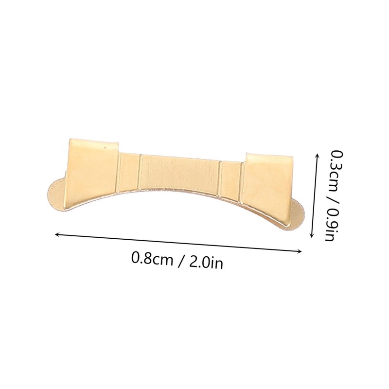 LIFKOME 1pair Watchband Connectors for Projects and Lightweight Replacement Links