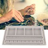 Bead Design Mat Flocked Bracelet Beading Board for DIY Bracelet