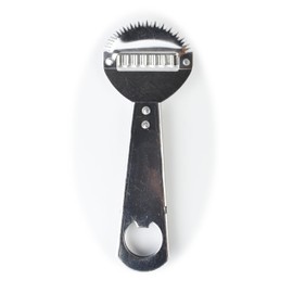 Traditional Coconut Scraper with Handle Stainless Steel Blade Kitchen Grater Tool Meat Removal Vintage Kitchen Tool (Rodless Handle)