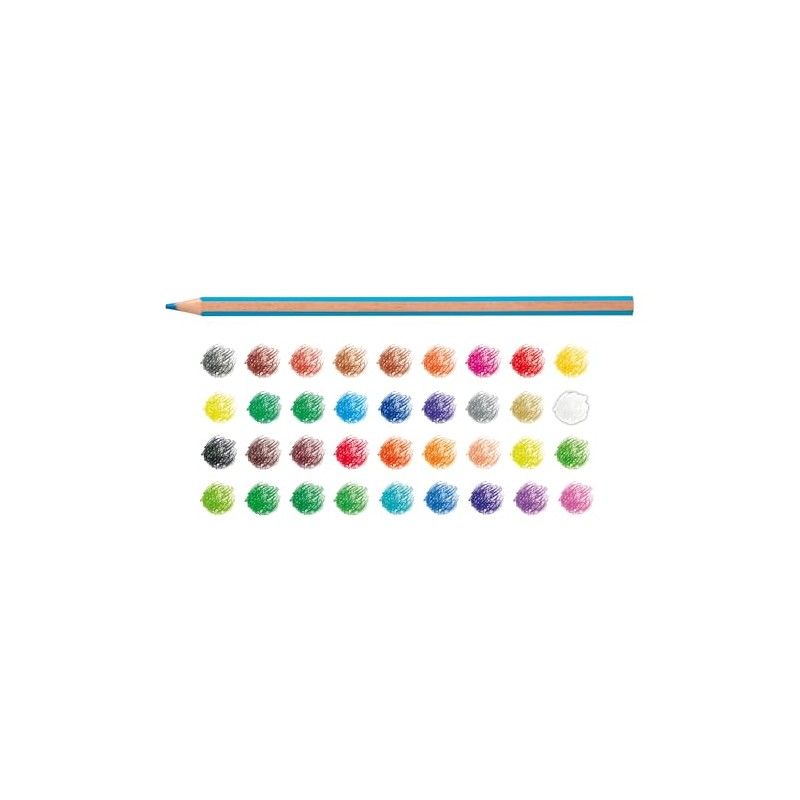 Carioca Supercolor 43394 Pastel Colours (Pack of 36)