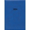 Book Calendar Blue 2024 - Office Calendar 14.5 x 21