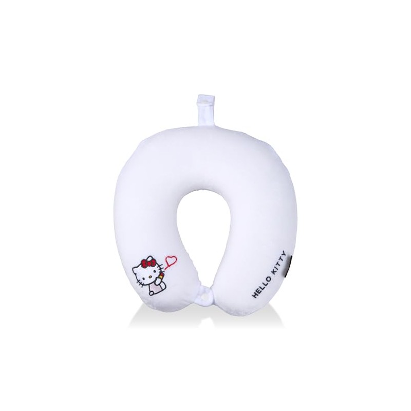 Sifle Sanrio Characters Travel Pillow SA14. White Heart, SA14. White