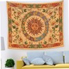 Ciieeo Bohemian Sun Moon Tapestry Artistic Wall Hanging for Home