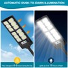 Solar Street Light Outdoor Waterproof, Wide Angle Solar Floodlight Outdoor