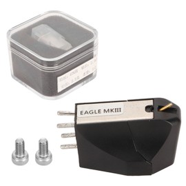 Magnetic Cartridge Stylus High Accuracy Replacement Moving Magnet Cartridge for LP Record Player