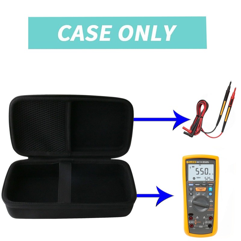 WERJIA Hard Case Compatible with Fluke 17B+ /Fluke 15B+ Digital