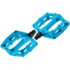 Dmr V6 Plastic Flat MTB Pedals - Blue, CrMo Axle/Lightweight