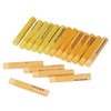 18Pcs Oil Pastels Yellow Series Bright Colour Safe Easy Blending