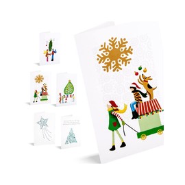 UNICEF - Pack of 10 Christmas Cards,Illustrations