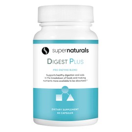 Digest Plus, Gut Health for Men, Digestion Supplement, Digestive Enzymes, Gut Health for Women, Gas & Bloating Relief, Premium Gut Healths Supplement, 60 Caps