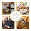 4Pcs Tea Bag Squeezer Stainless Steel Tea Bag Squeezer Teabag