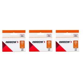 Arrow Fastener 256 Genuine T25 3/8-Inch Staples (3 Pack)