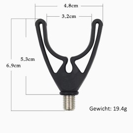 Steinn Rod Rests Pack of 4 Robust Rod Holder for Rod Pods Buzzer Bars and Bench Sticks