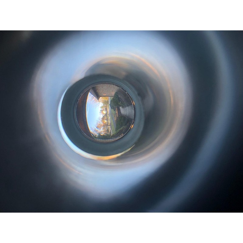 Sumnacon Large Door Viewer 220-degree with Heavy Duty Rotating Privacy