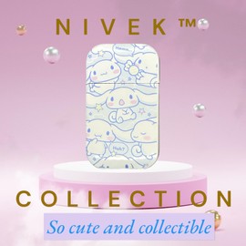 NIVEK Kulomi Lighter Kitty KT Torch Lighter Pink Flame Pocket Refillable Kawaii Cute Windproof Flame (Cat, Rabbit, Melody, Duffy) (A29-Cinnamon)