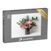 puzzleYOU: 200 Piece Puzzle "Flower Arrangement in a Rustic Vase"