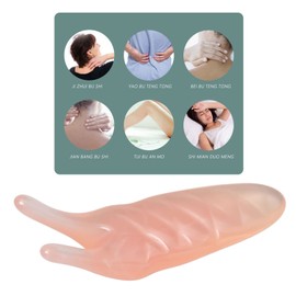 Gua Sha Facial Tool,Gua Sha Massage Tool Facial Massage Nose Up Rounded Corners Narrow Nose Scraping Massage Tool,Massage Facial Tool Tighten Skin Care Tool for Face()