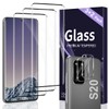 Xenovont 3+2 Pack Galaxy S20 Glass Screen Protector Camera Lens