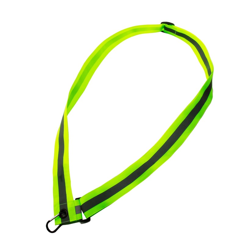 Reflective Band Reflective Strap Sash Band Adjustable for Walks Running