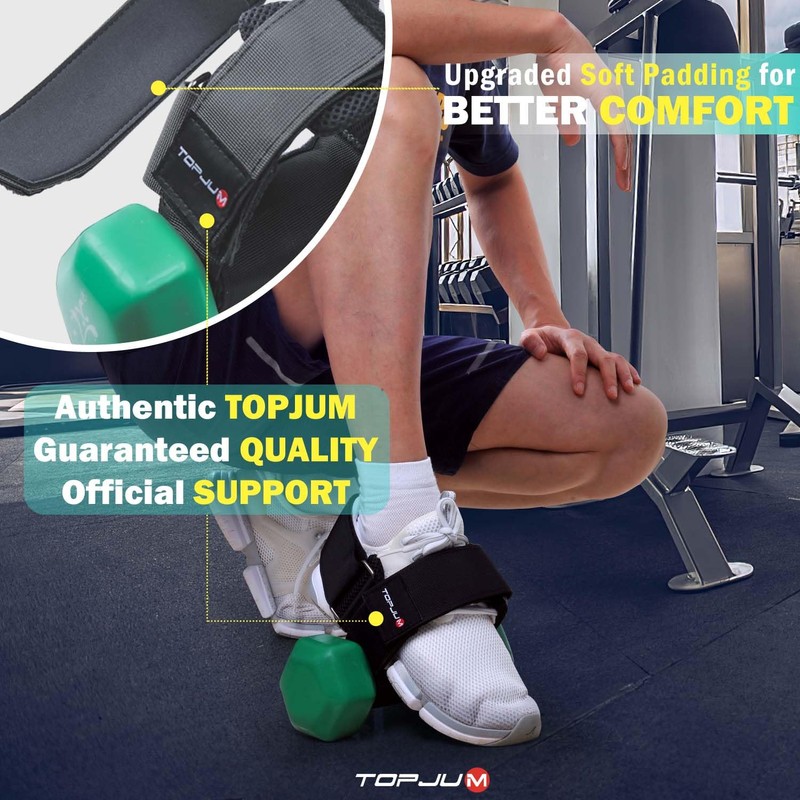 Dumbbell Foot Attachment, Tibialis Trainer, Adjustable Ankle Weights, Ankle Straps