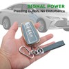 CHENZLIN 2-Pack for Toyota Key Fob Cover Keychain Accessories 4-Button
