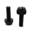 Black Nylon Knurled Thumb Screws M3 5-25mm 50 / 8mm