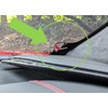 C8 Corvette Corner Skull Decals Windshield Accent Stickers Fits 2020-24