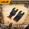 LEILUO 100 Pcs Multitool Blades Japanese Teeth Fast Cutting Oscillating