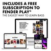 Fender Squier Debut Series Precision Bass Guitar, Beginner Guitar, with