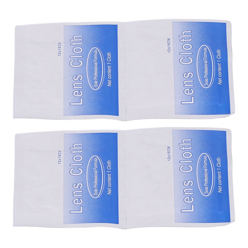 48pcs Lens Cleaning Wipes Disposable Screen Cleaning Papers for Eyeglasses