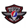 Patchwork Paradise Grateful Dead Rock Band Since 1965 Embroidered Iron