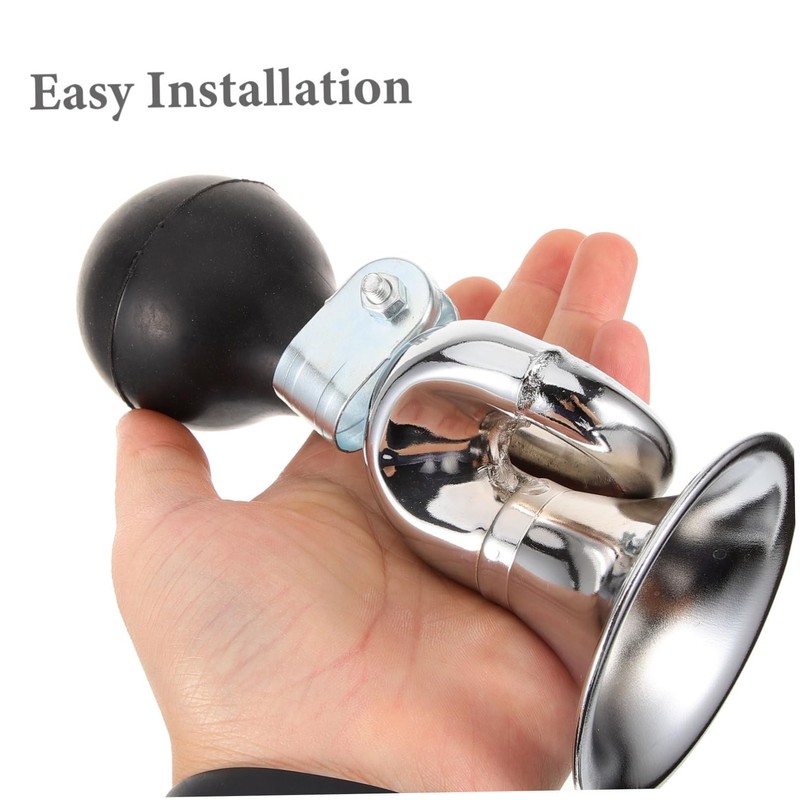 OHPHCALL Retro Clown Trumpet Bike Horn Loud Bicycle Horn for