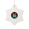 CafePress River Rafting Quote Snowflake Ornament, 3.5"x3.5"