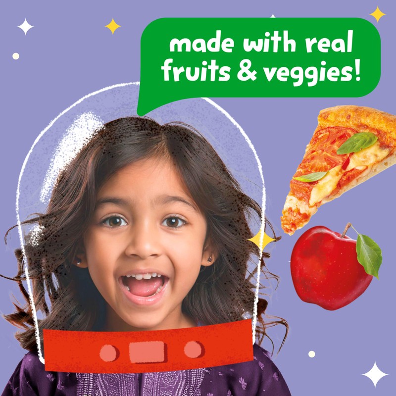 Get'ems! from Gerber Pizza Space Crackers, Kids Snack Made with