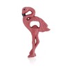 Flamingo Cast Iron Beer Bottle Opener, Pink