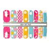 Glam Girl Nails Easter Bunny Fun Nail polish strips / Nail Wraps / Nail Stickers