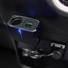 Kashimura NKX-238 USB PD30W Compatible Extension Socket, Separate Socket, Reversible