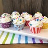 Rainbow Colors MINI Candy Nut Paper Cups - MINI Baking