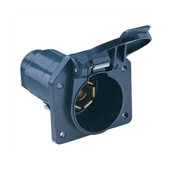 Hopkins Vehicle End Towing Connector 7 Pole RV Blade Socket